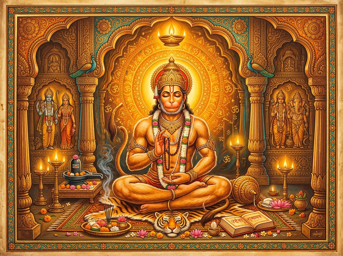 শ্রী বজরং বাণ - ভগবান হনুমান