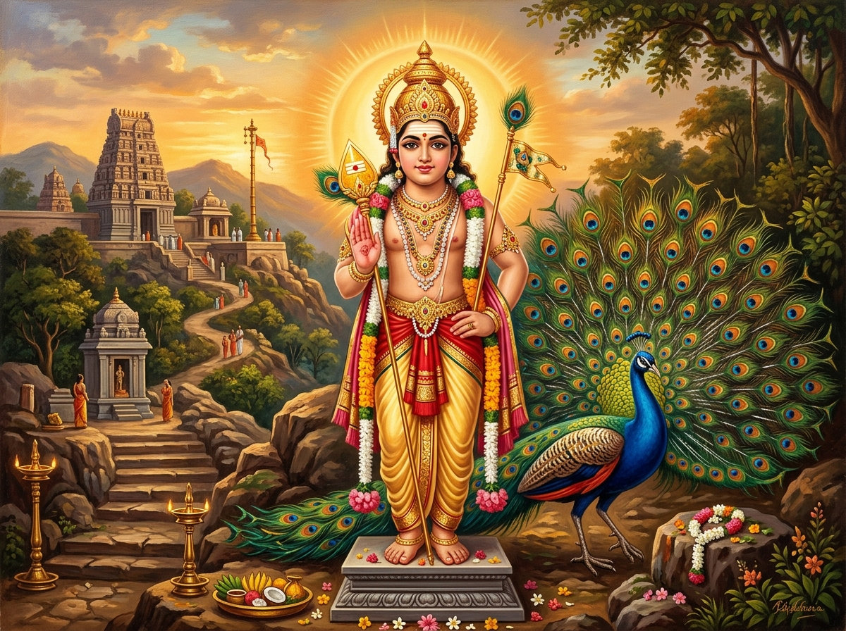 শ্রী কার্তিকেয় চালিসা - ভগবান কার্তিকেয়